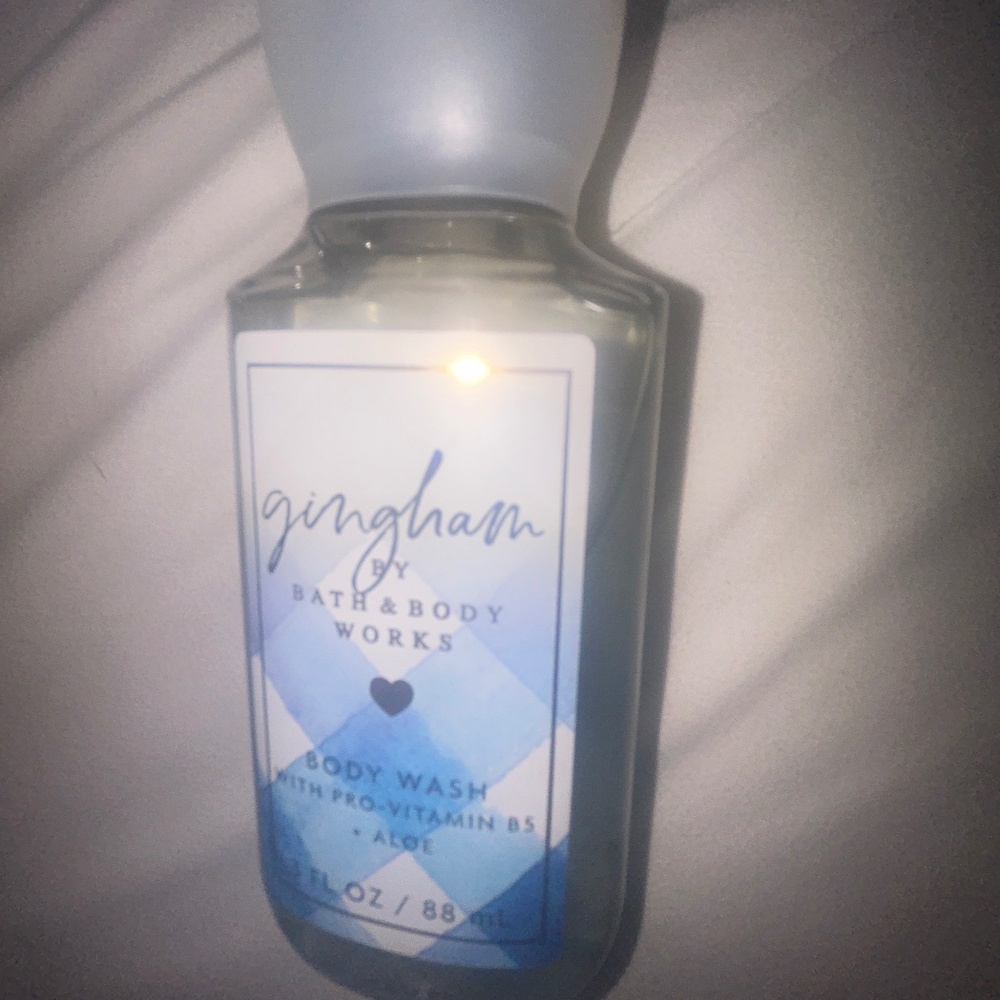 Gingham Travel Body Wash